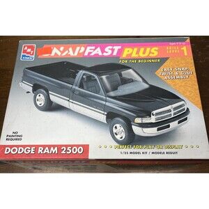 AMT Ertl 6199 1/25 Scale SnapFast Plus Dodge Ram 2500 Plastic Model Kit Open Box